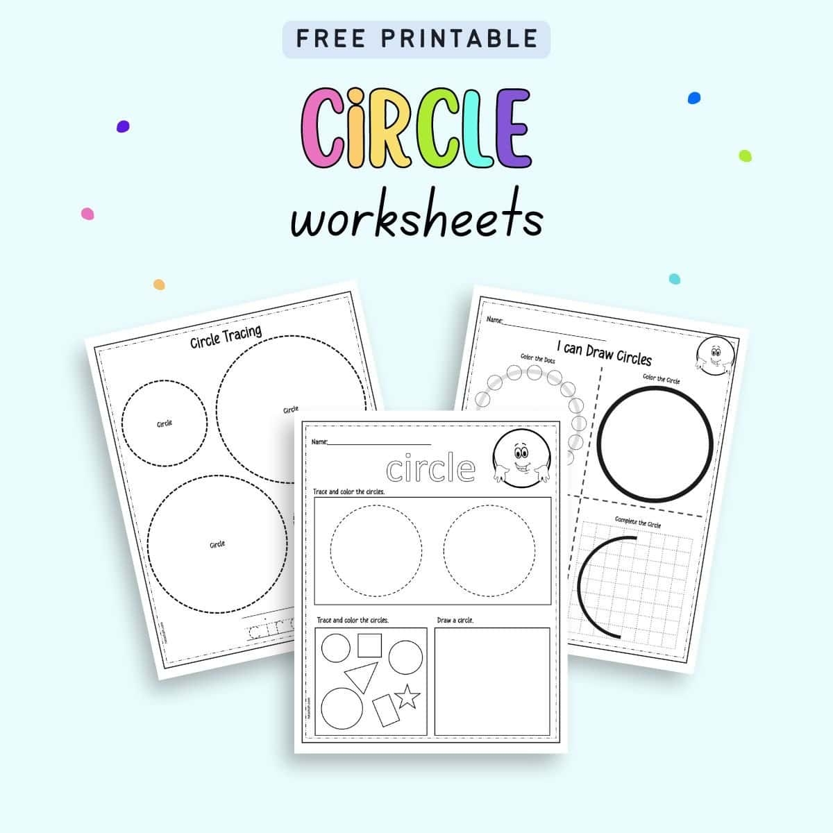 Free Printable Shape Worksheets Circle Worksheet The Artisan Life Free Printable Shape Worksheets Circle Worksheet The Artisan Life