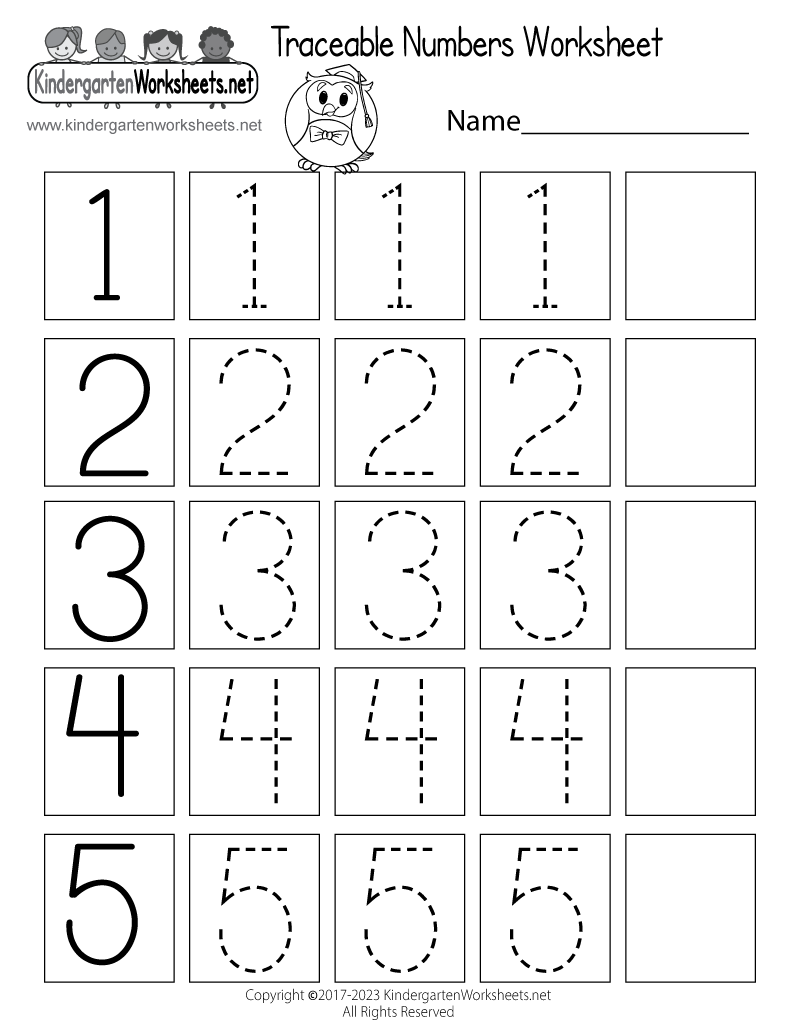Free Printable Kindergarten Counting Worksheets Happy Toddler Playtime