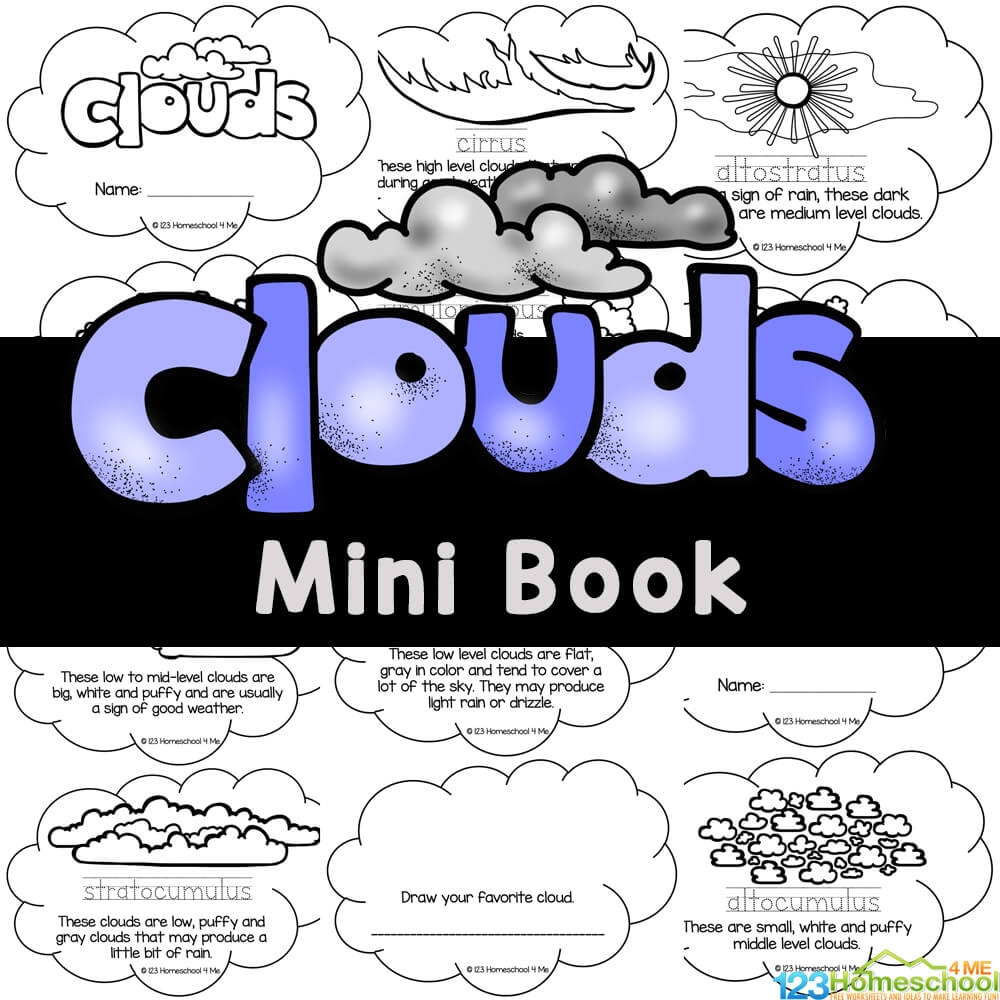 Free Printable Clouds Activity Sheets Frugal Mom Eh