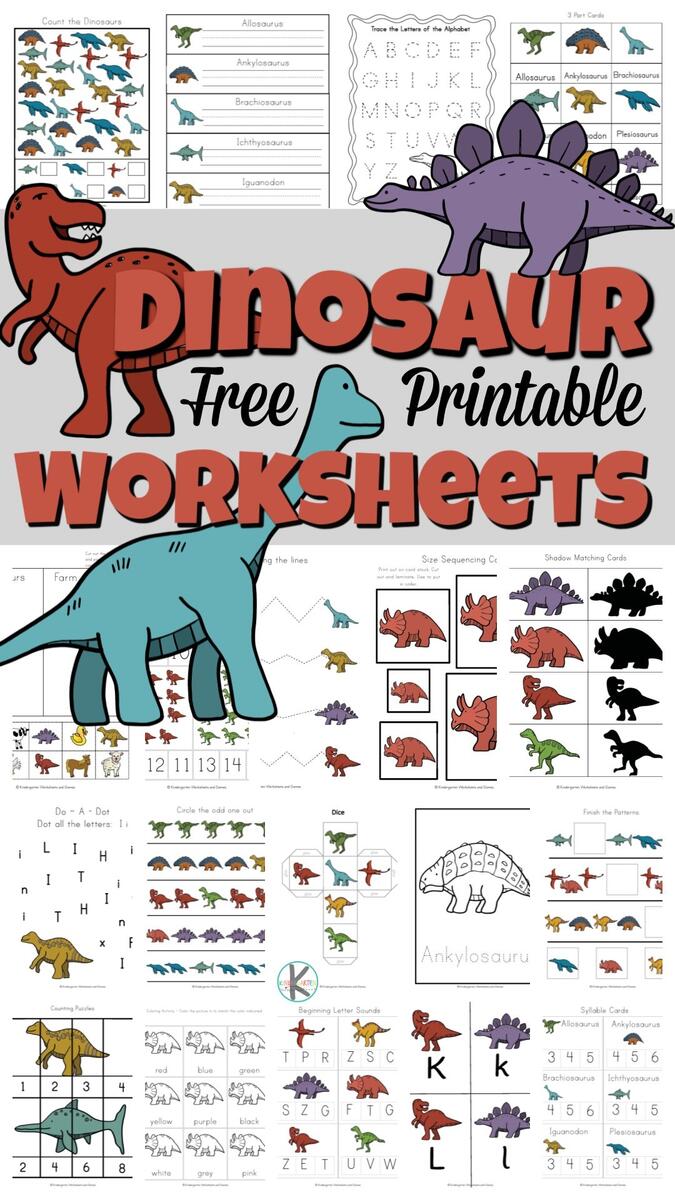 Free Printables Dinosaur Worksheets Dinosaur Sorting Activity Worksheet Free Printable Digital PDF