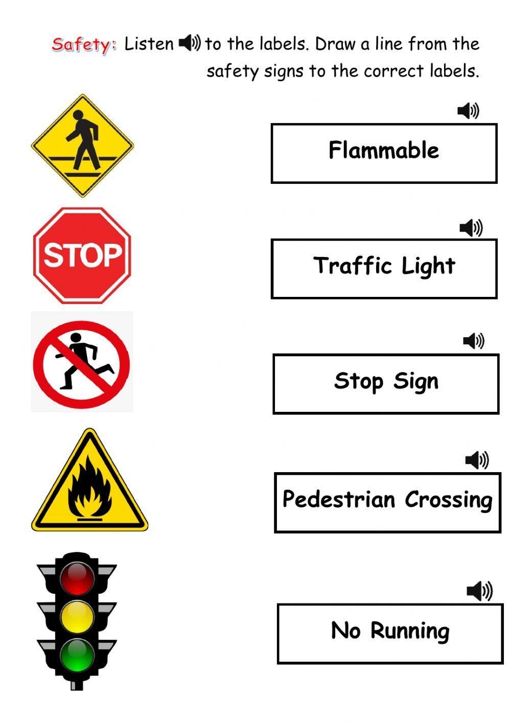 Common Symbol Signs Pictograms Free Printables For Kids