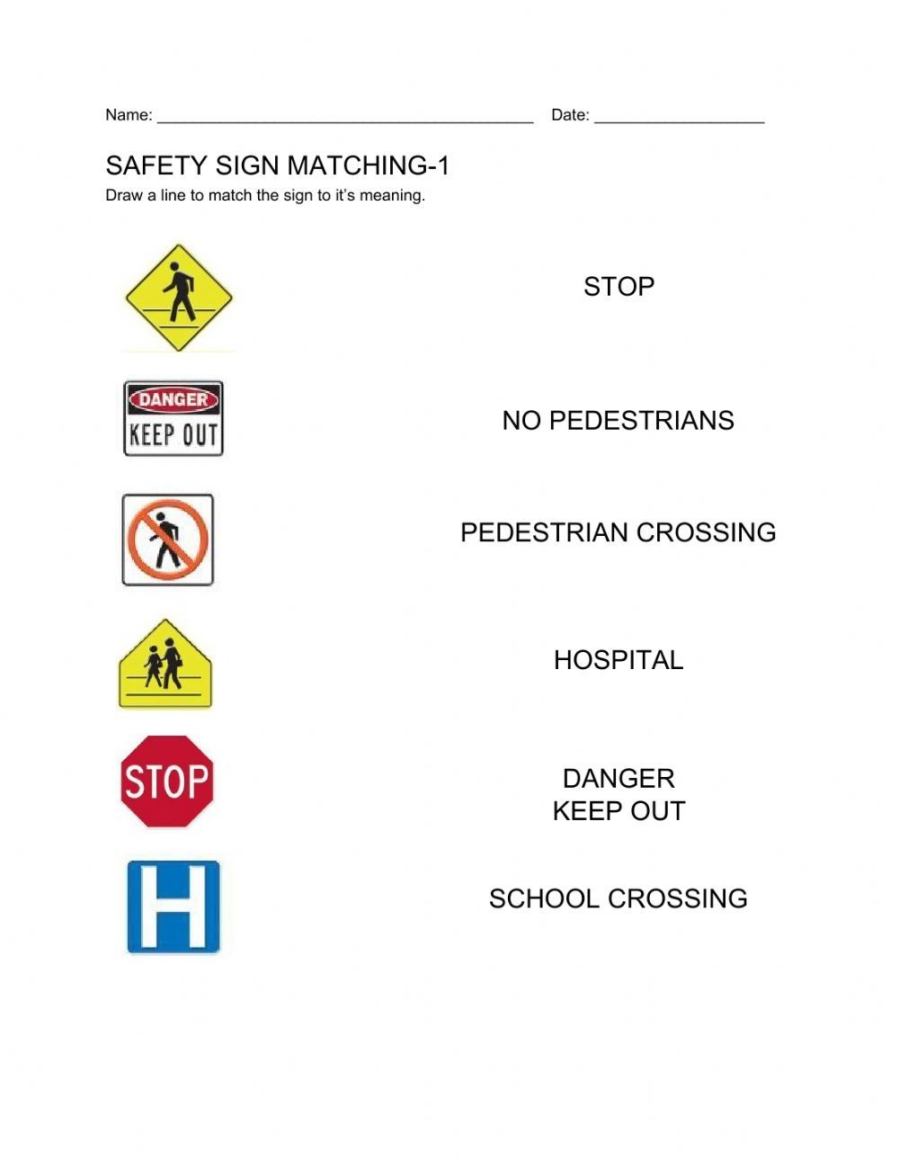 Free Safety Signs And Symbols Worksheet Download Free Safety Signs And Symbols Worksheet Png Images Free Worksheets On Clipart Library