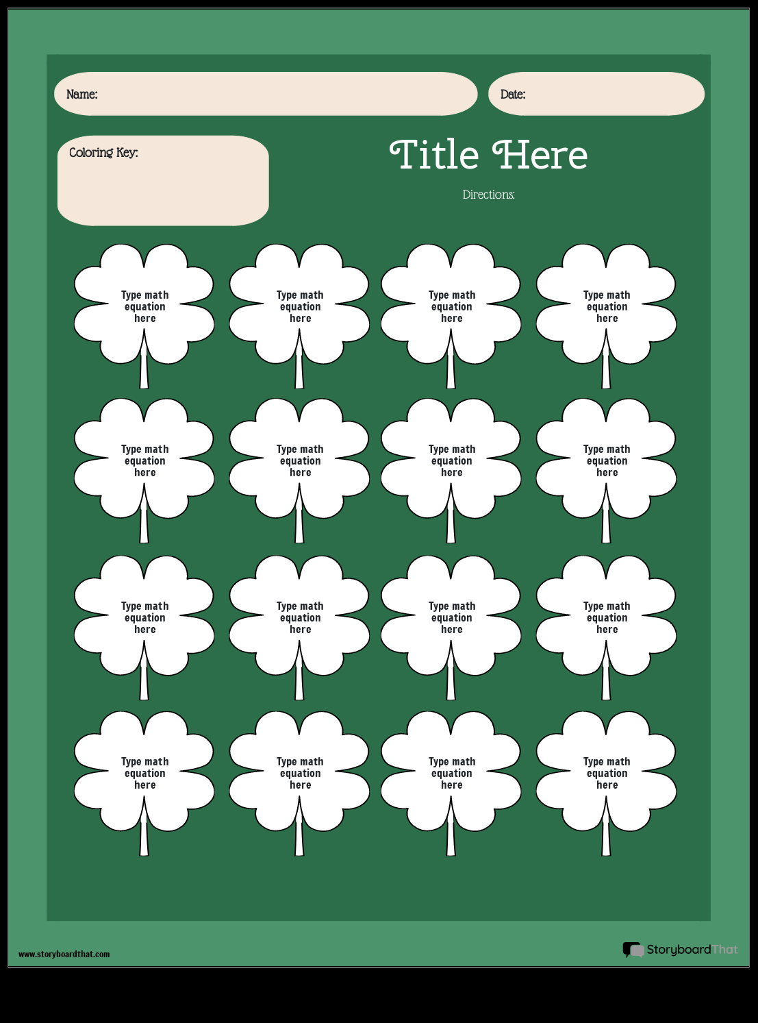 Free St Patrick S Day Worksheets Storyboard That Free St Patrick S Day Worksheets Storyboard That