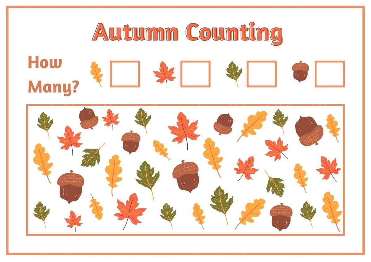 Free Fall Printables For Preschool And Kindergarten Natural Beach Living
