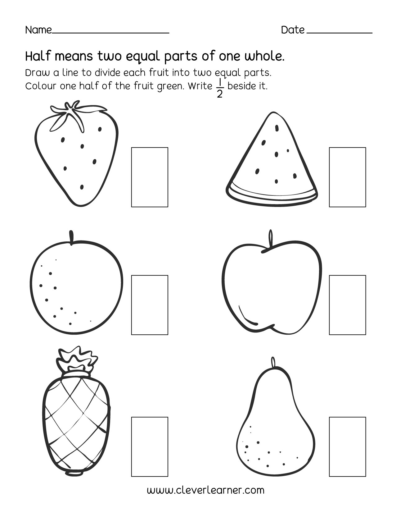 Draw The Other Half Of Shapes Worksheet Free Printable Digital PDF