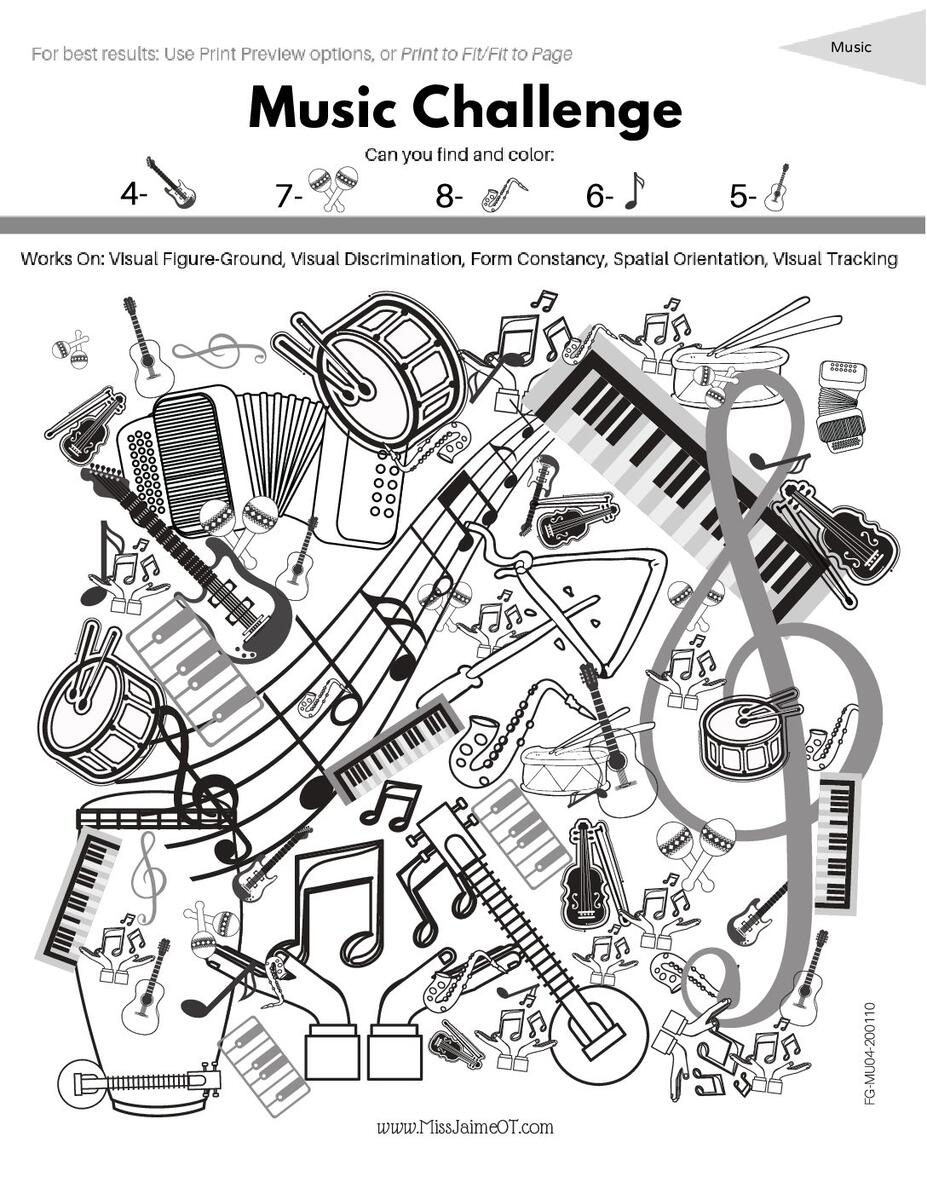 FUNctional Visual Perception A Digital Workbook For Kids