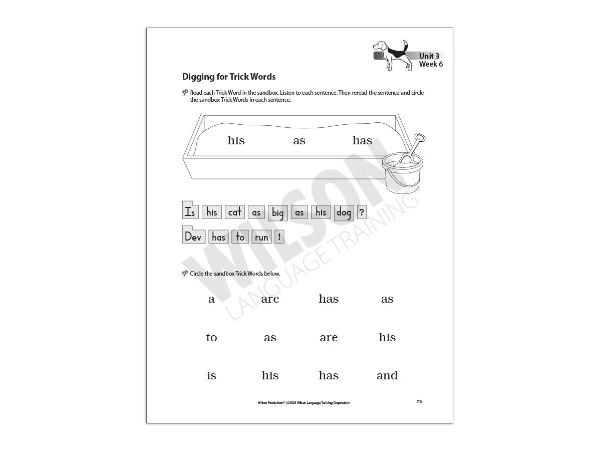 Fundations Practice Book Level K Fundations Practice Book Level K