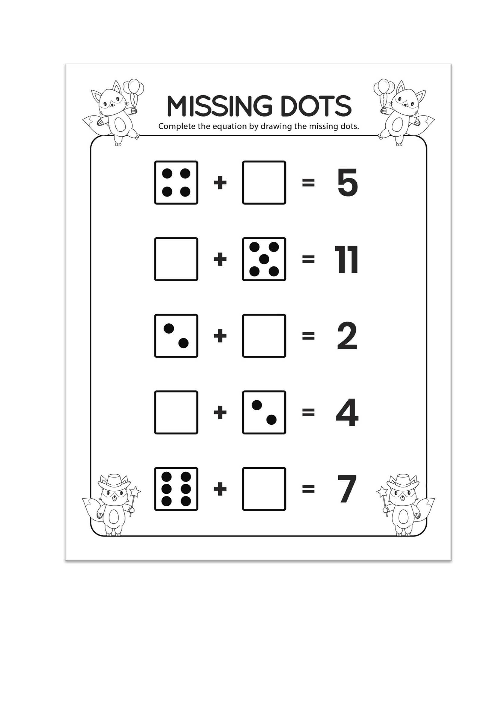 Funny Math With Dice Activity Book For Kids Math Skills Preschoolers Made By Teachers Funny Math With Dice Activity Book For Kids Math Skills Preschoolers Made By Teachers