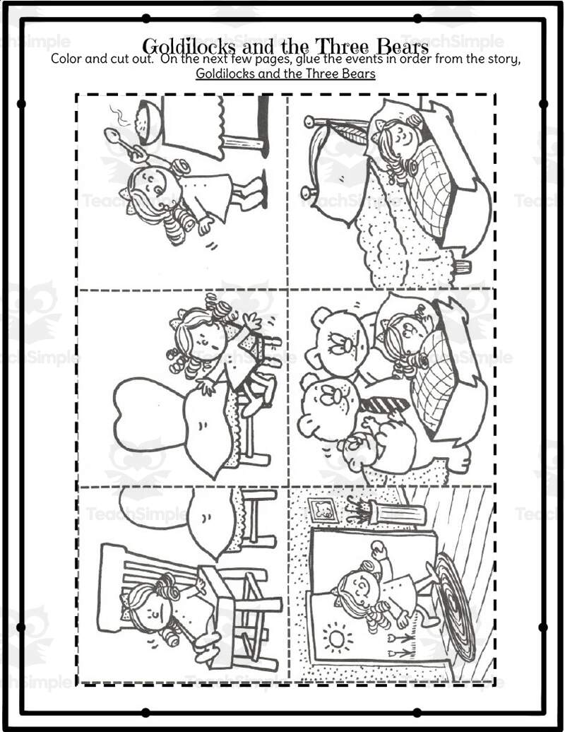 Goldilocks And The Three Bears Sequencing Events Reading Graphic Organizers By Teach Simple Goldilocks And The Three Bears Sequencing Events Reading Graphic Organizers By Teach Simple