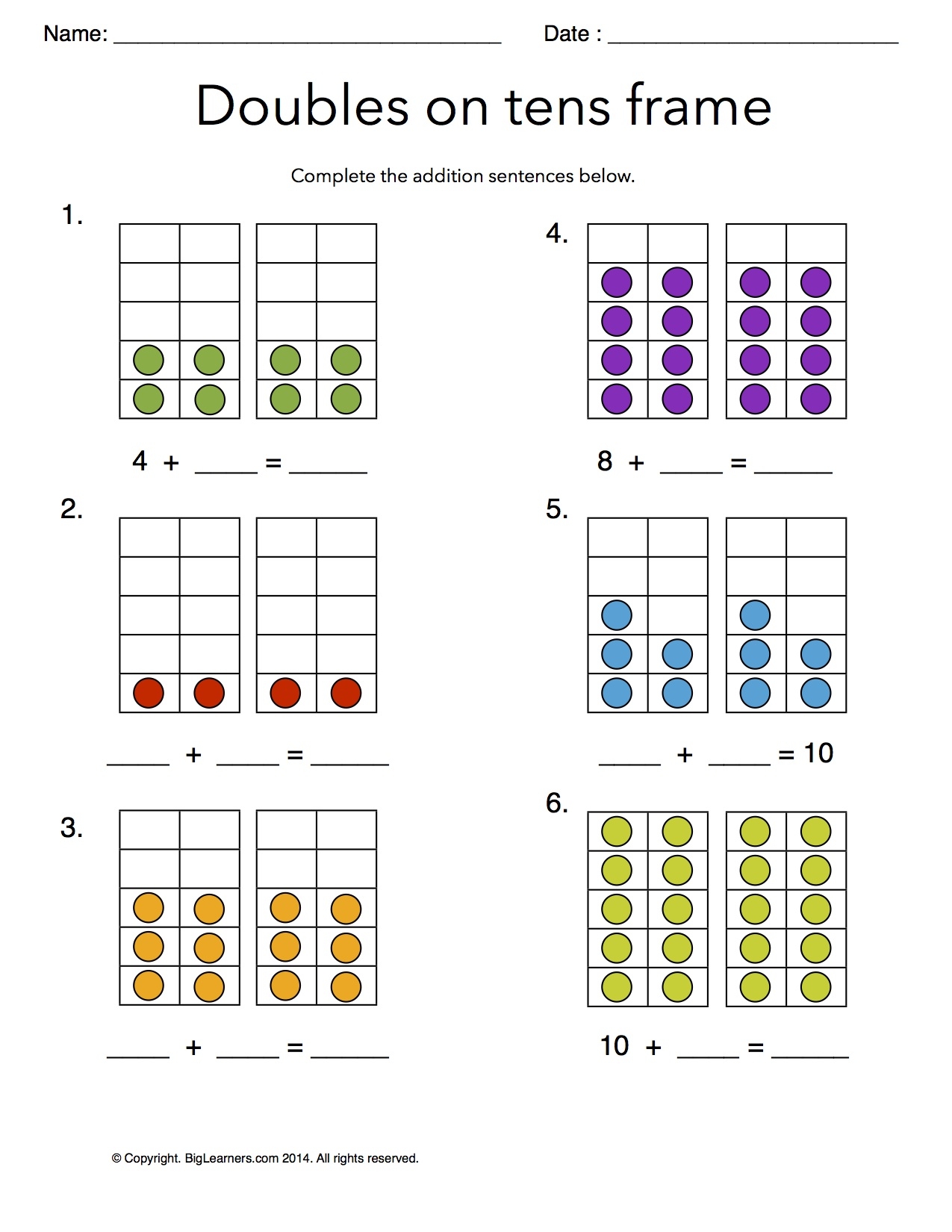 Grade 1 Free Common Core Math Worksheets Biglearners Kindergarten Math Common Core Workbook Daily Practice ArgoPrep
