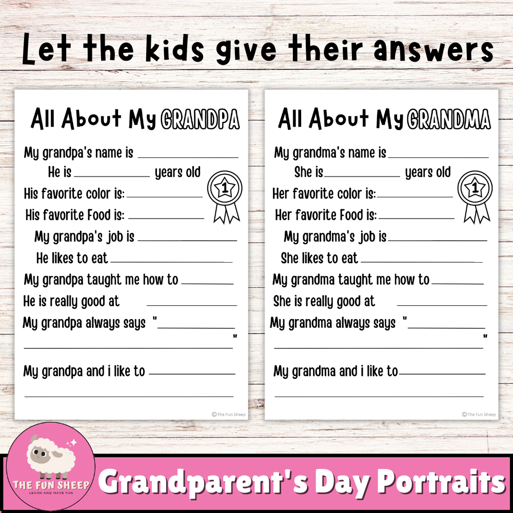 Grandparent S Day Portraits All About My Grandpa Grandma Interview Questions Made By Teachers Grandparent S Day Portraits All About My Grandpa Grandma Interview Questions Made By Teachers