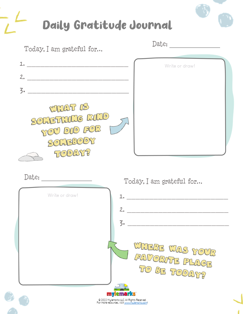 Gratitude Journal For Kids Gratitude Journal For Kids