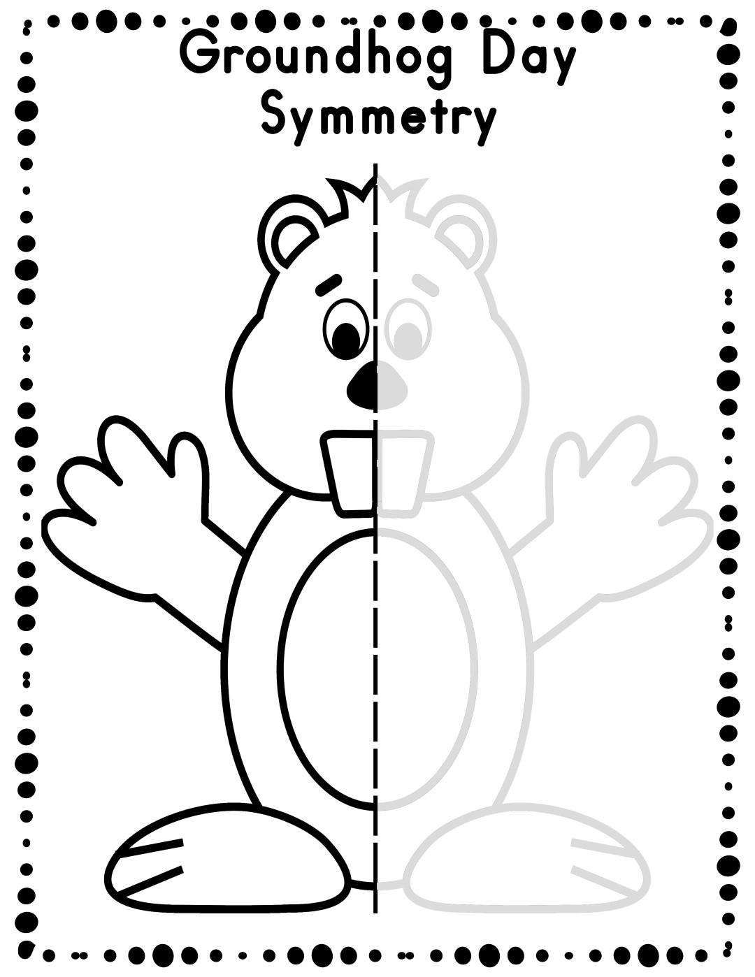 Groundhog Day Worksheets Best Coloring Pages For Kids Groundhog Day Worksheets Best Coloring Pages For Kids