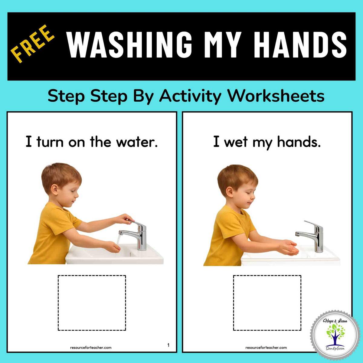 Hand Washing Activity Sheets Resource For Teacher Hand Washing Activity Sheets Resource For Teacher