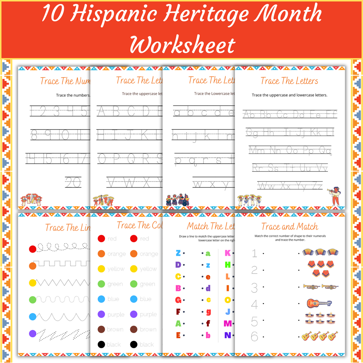 Hispanic Heritage Month Worksheet Latino History Homschooling Sheet Spanish Countries Worksheet PDF Made By Teachers