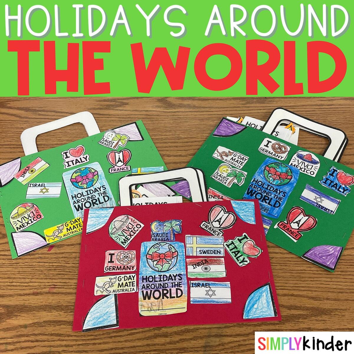 Holidays Around The World Activities In Kindergarten Simply Kinder