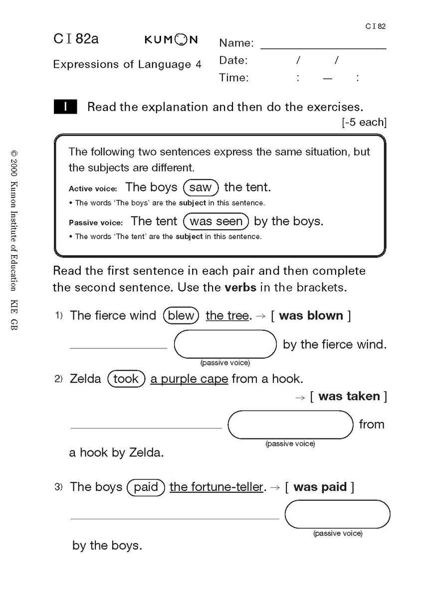 How Does The Kumon English Programme Support Children At Key Stage Worksheets Library How Does The Kumon English Programme Support Children At Key Stage Worksheets Library