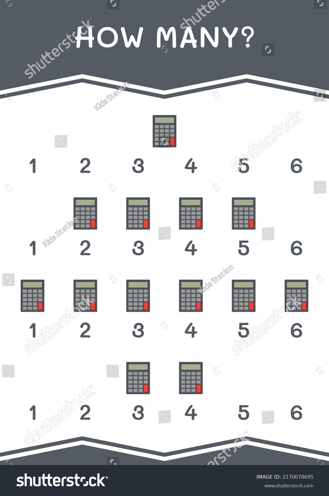 How Many Calculator Game Children Vector Stock Vector Royalty Free 2170078695 Shutterstock How Many Calculator Game Children Vector Stock Vector Royalty Free 2170078695 Shutterstock