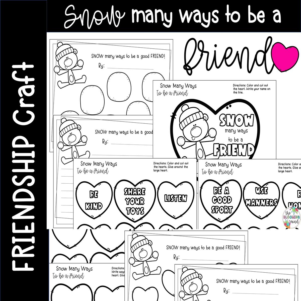 How To Be A Good Friend Craft And Writing Activity For Social Emotional Learning Made By Teachers How To Be A Good Friend Craft And Writing Activity For Social Emotional Learning Made By Teachers