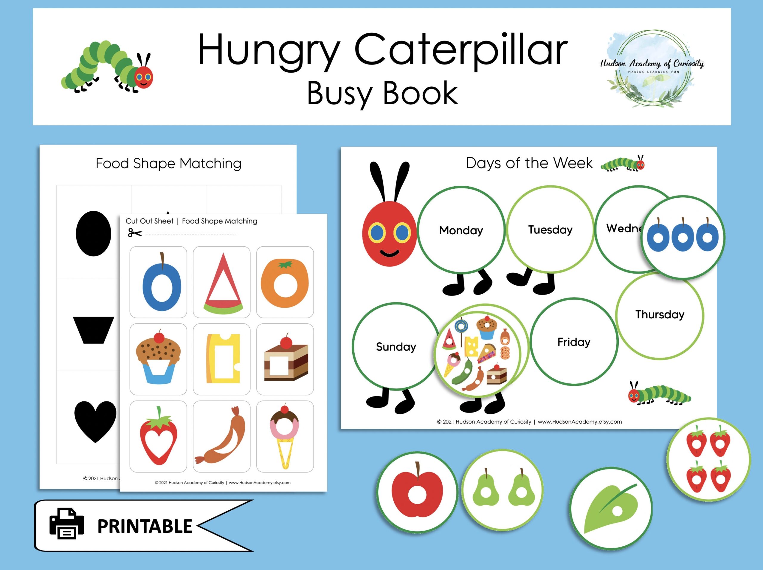 Hungry Caterpillar Busy Book Bundle Matching Counting Digital Download Etsy Hungry Caterpillar Busy Book Bundle Matching Counting Digital Download Etsy