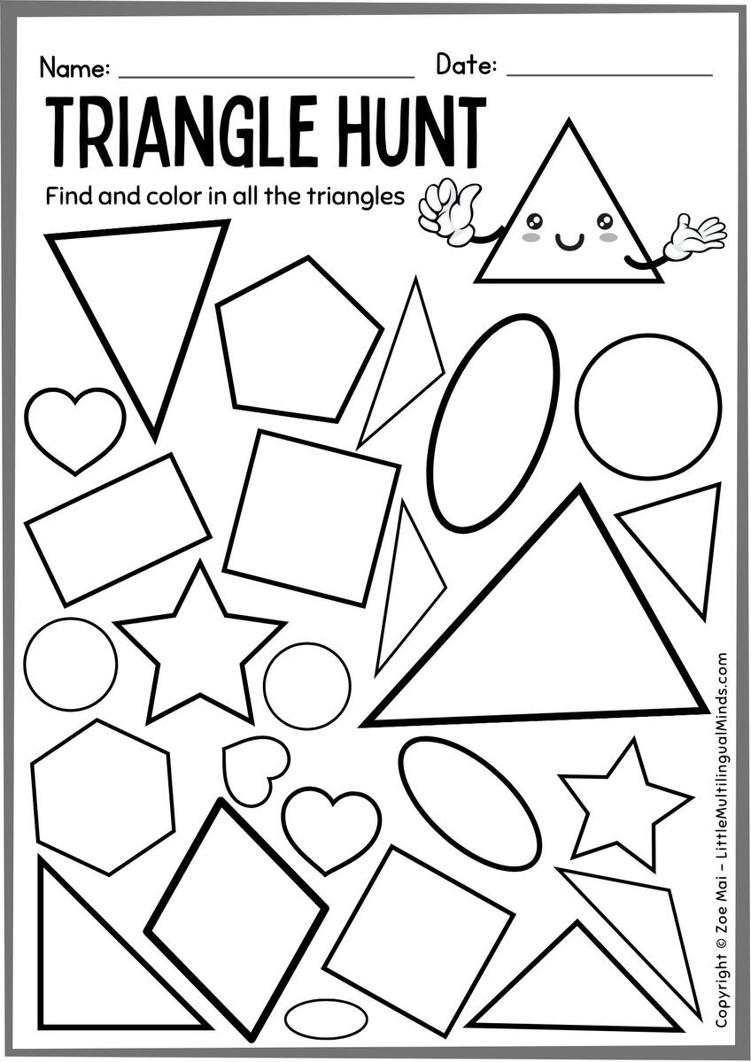 Identifying Shapes Worksheets Spy Shapes 3D 2D Shape Sort Shape Hunt Made By Teachers