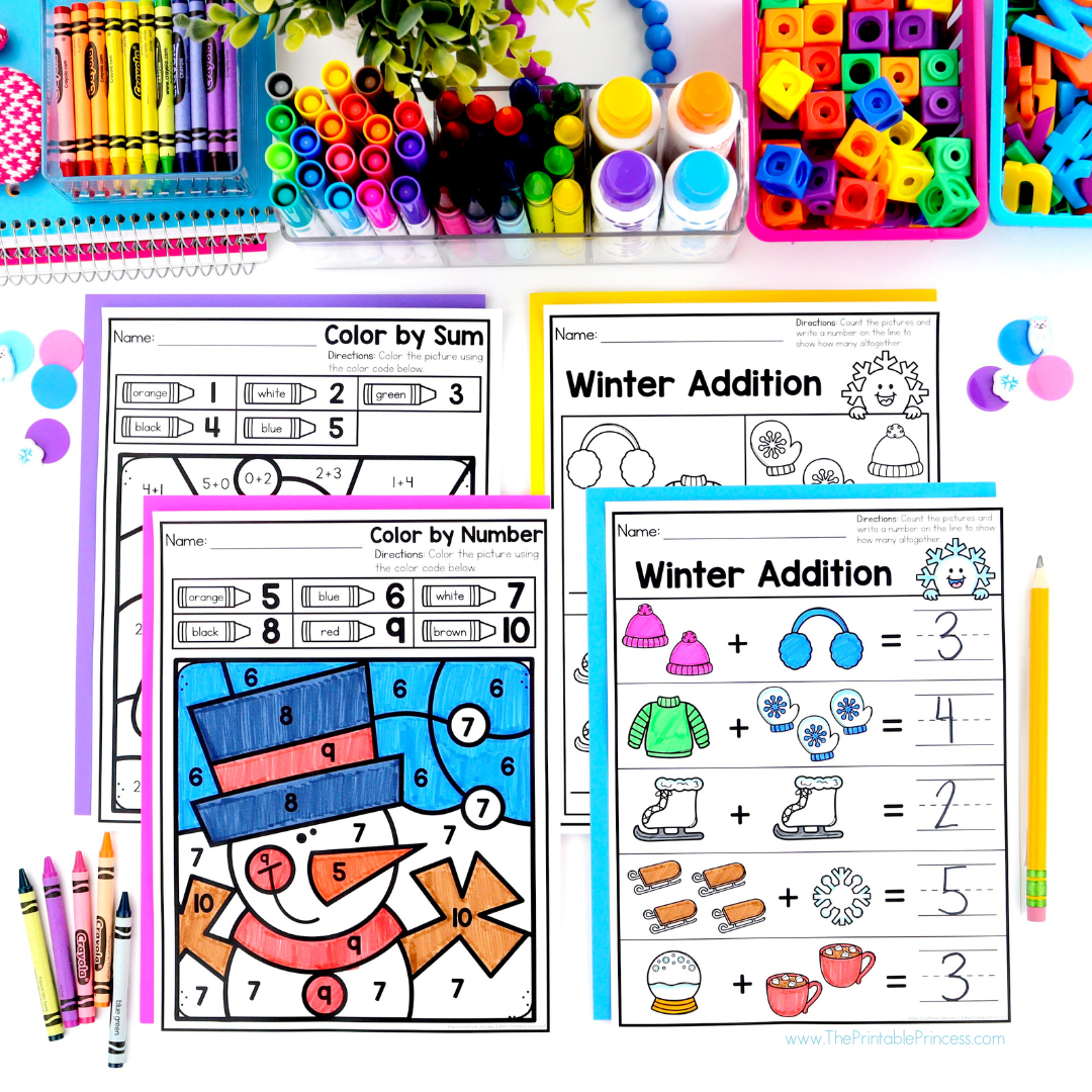 January Emergency Sub Plans For Kindergarten The Printable Princess