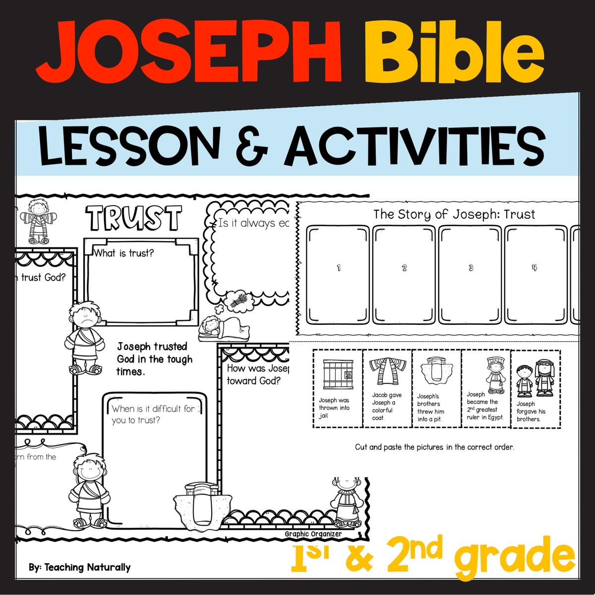 Joseph And His Coat Of Many Colors Bible Lesson For Kids 1st 2nd Grade Made By Teachers Joseph And His Coat Of Many Colors Bible Lesson For Kids 1st 2nd Grade Made By Teachers