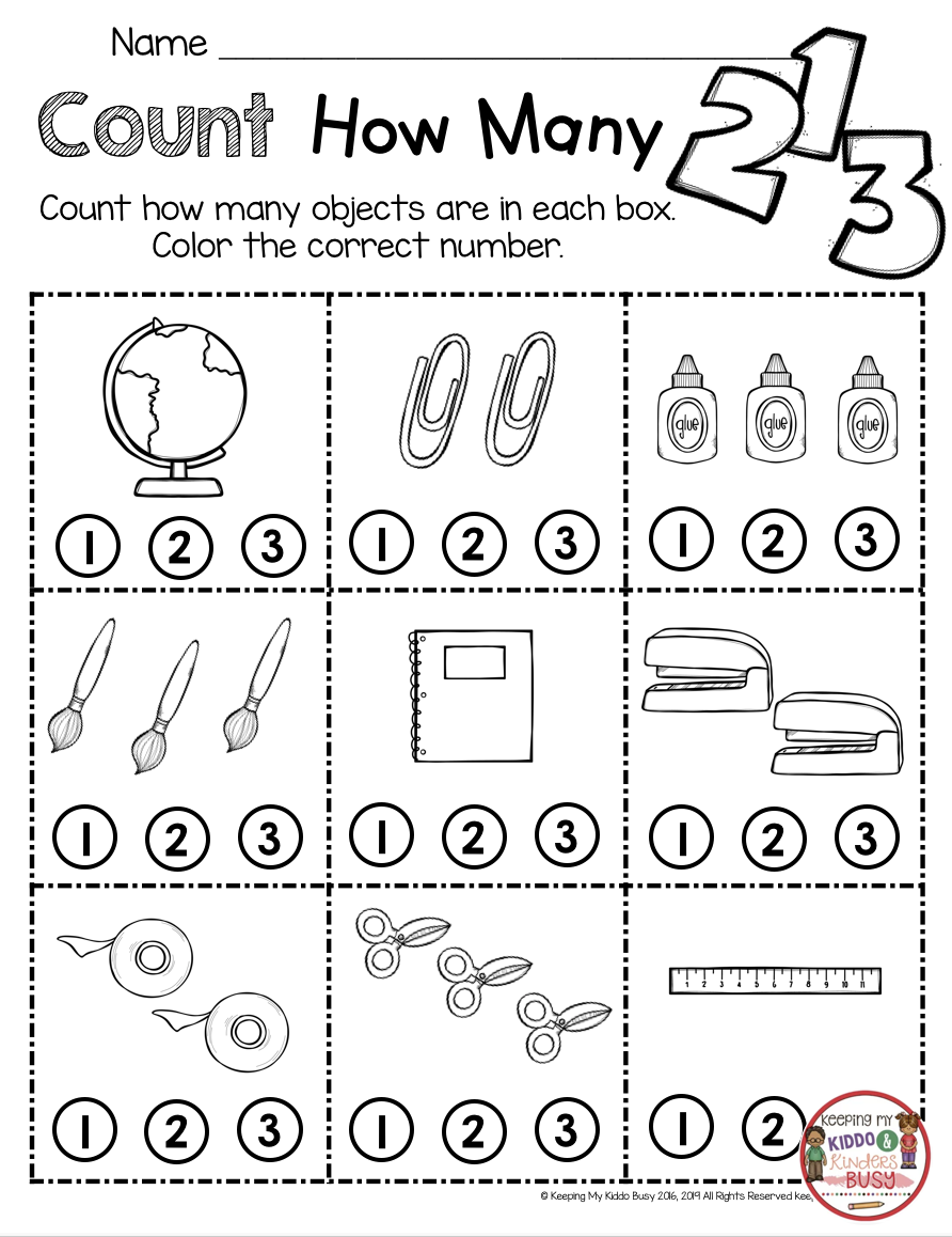 Kindergarten In August FREEBIES Keeping My Kiddo Busy