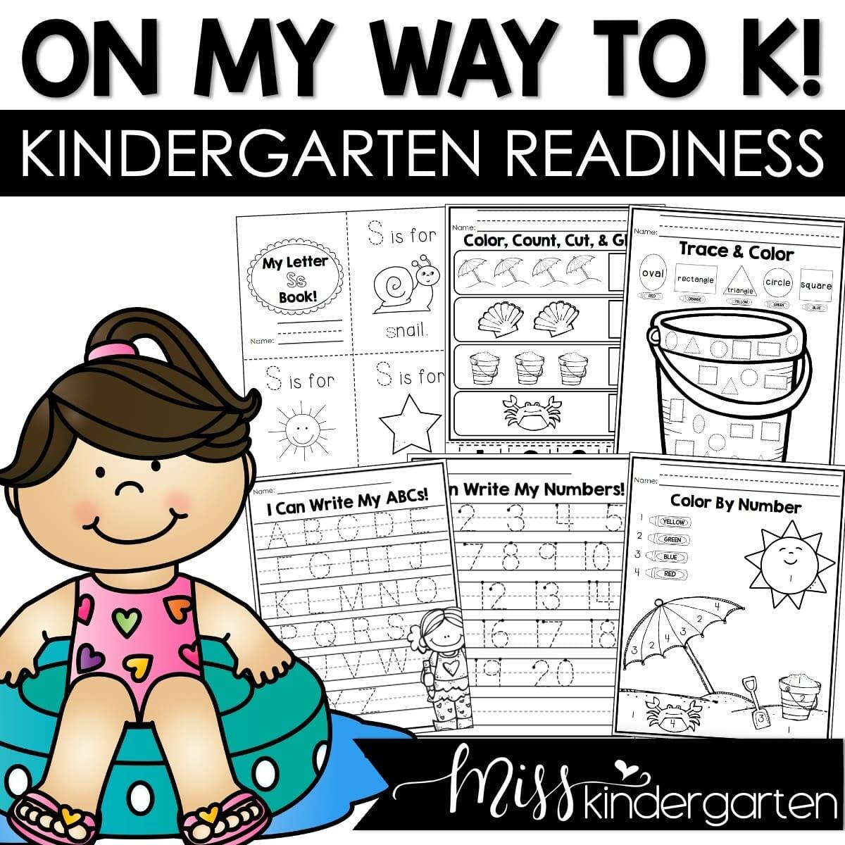 Kindergarten Readiness Summer Packet PreK And Preschool Review Miss Kindergarten Kindergarten Readiness Summer Packet PreK And Preschool Review Miss Kindergarten