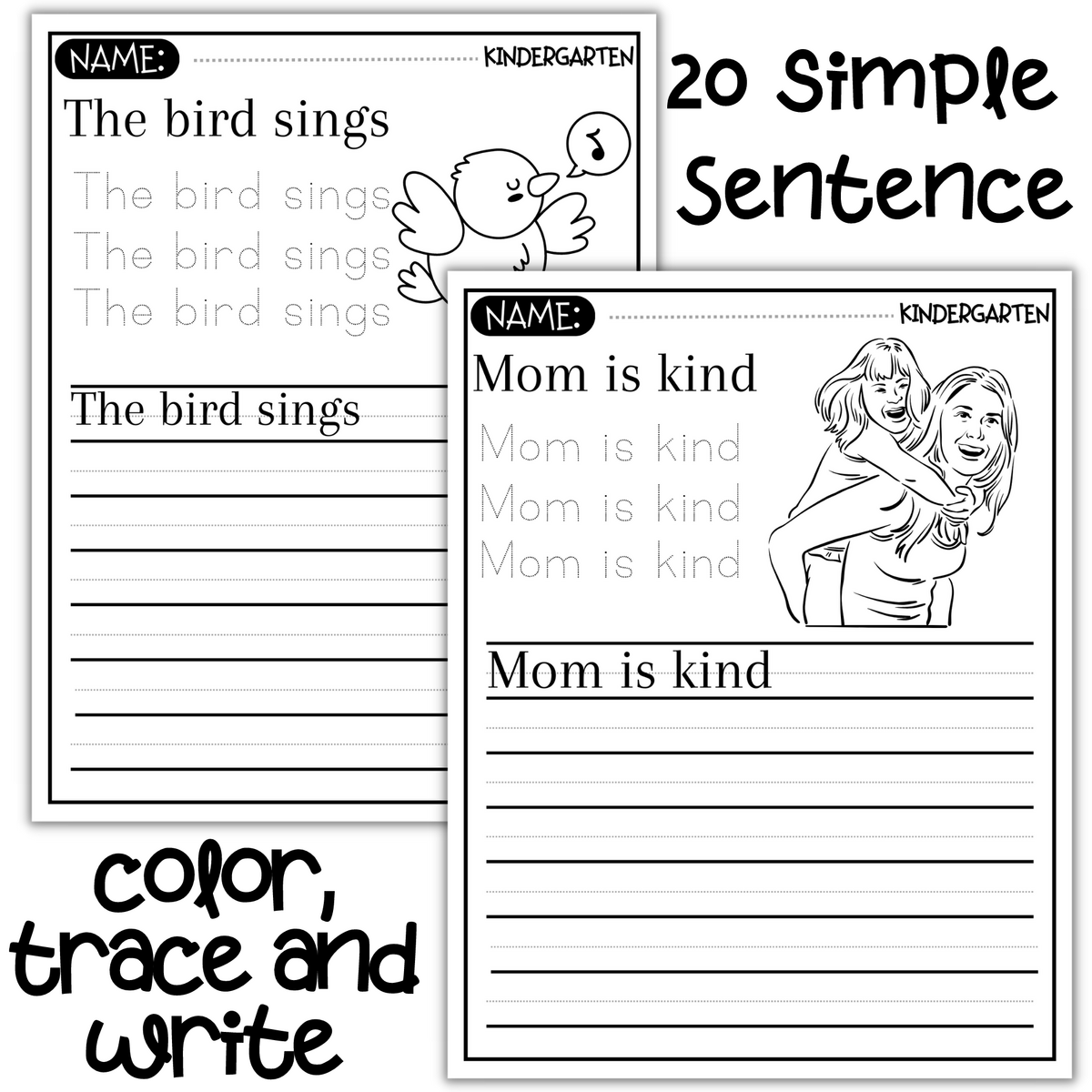 17 Sentence Practice Worksheets Free To Print Teach Prints