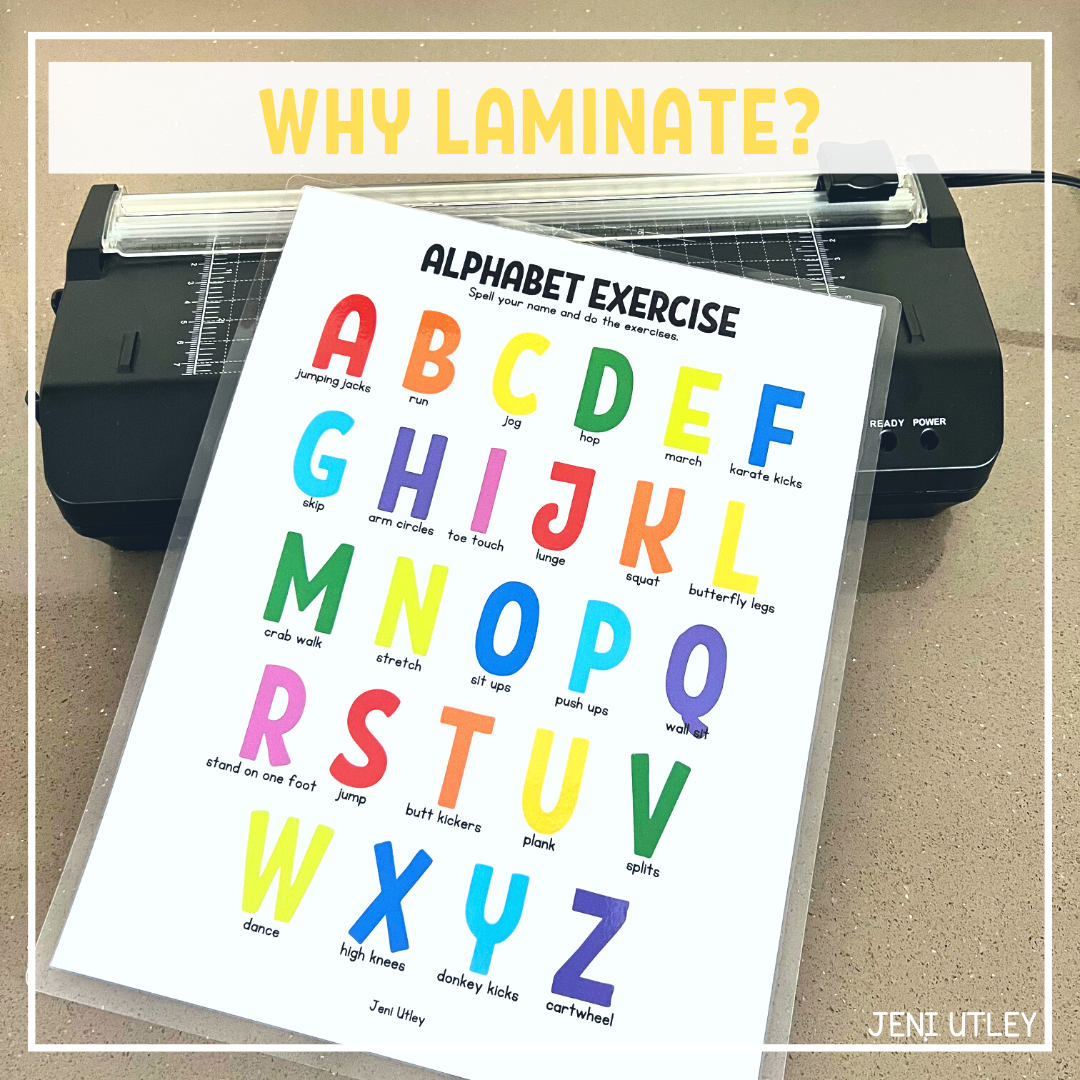 Laminate Your Way To Preschool Perfection A Homeschool Parent S Guide Jeni Utley Laminate Your Way To Preschool Perfection A Homeschool Parent S Guide Jeni Utley