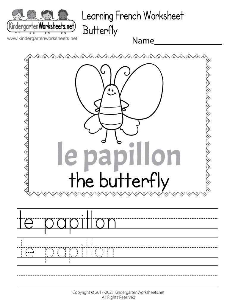 Learn The French Language Worksheet Free Printable Digital PDF Beginners French Worksheet Free Printable Digital PDF