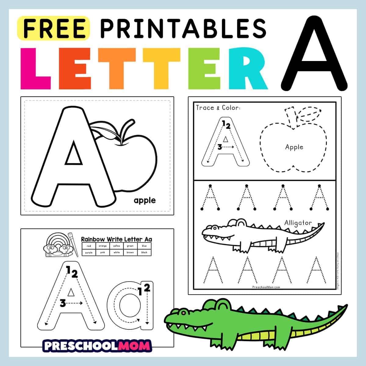 Letter A Preschool Printables Preschool Mom Missing Letter Worksheets Free Printables Doozy Moo