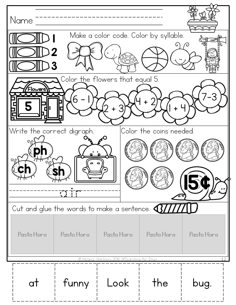 May Morning Work Kindergarten Made By Teachers May Morning Work Kindergarten Made By Teachers