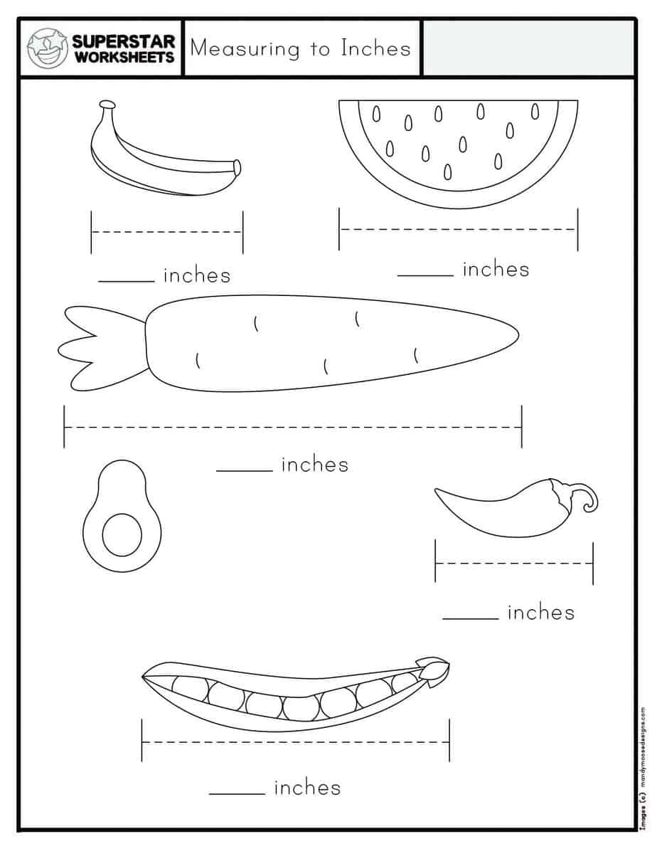 Measurement Superstar Worksheets