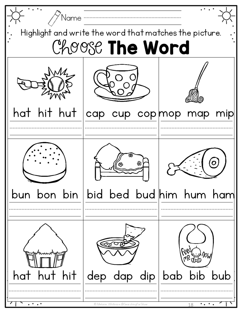 Middle Sounds Phonemic Awareness No Prep Made By Teachers Middle Sounds Phonemic Awareness No Prep Made By Teachers