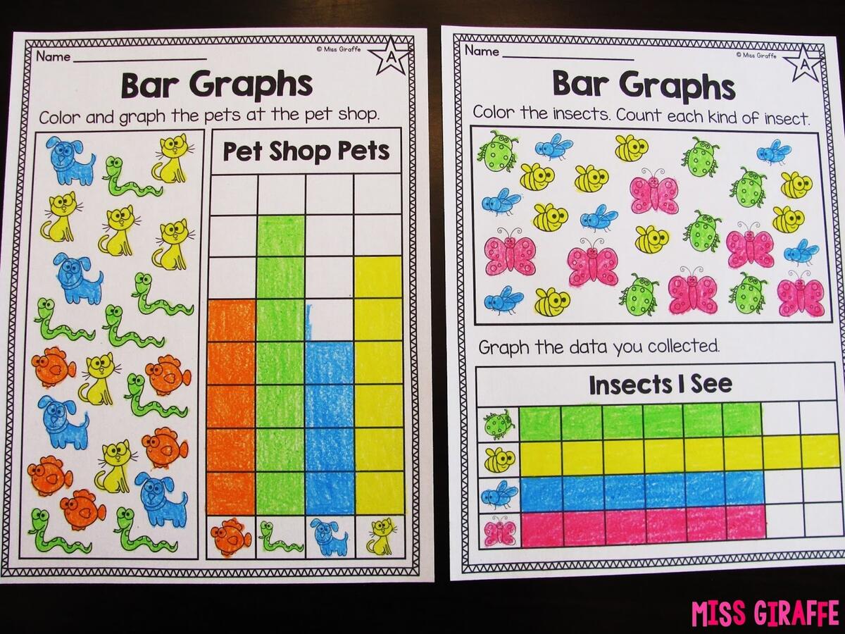Miss Giraffe S Class Graphing And Data Analysis In First Grade Miss Giraffe S Class Graphing And Data Analysis In First Grade