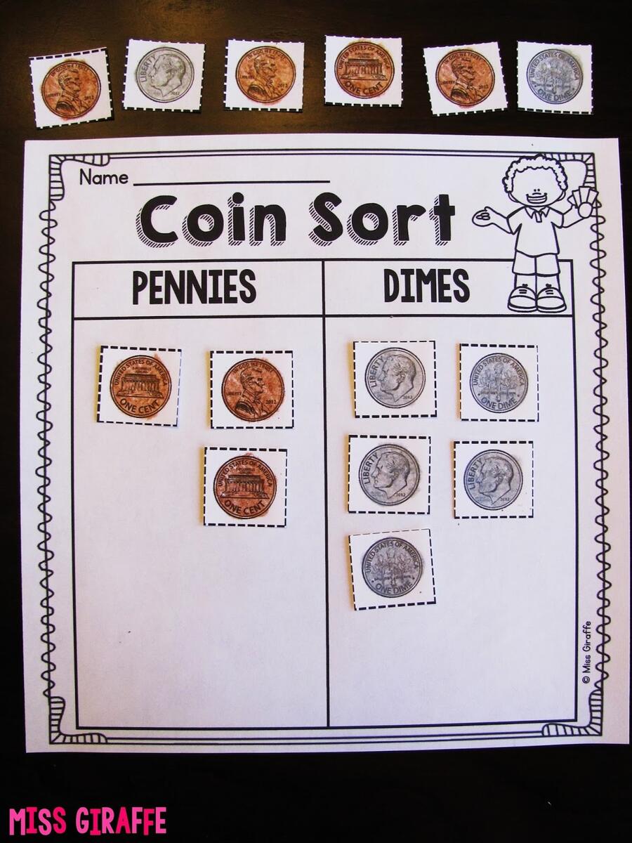 Counting Money Worksheets