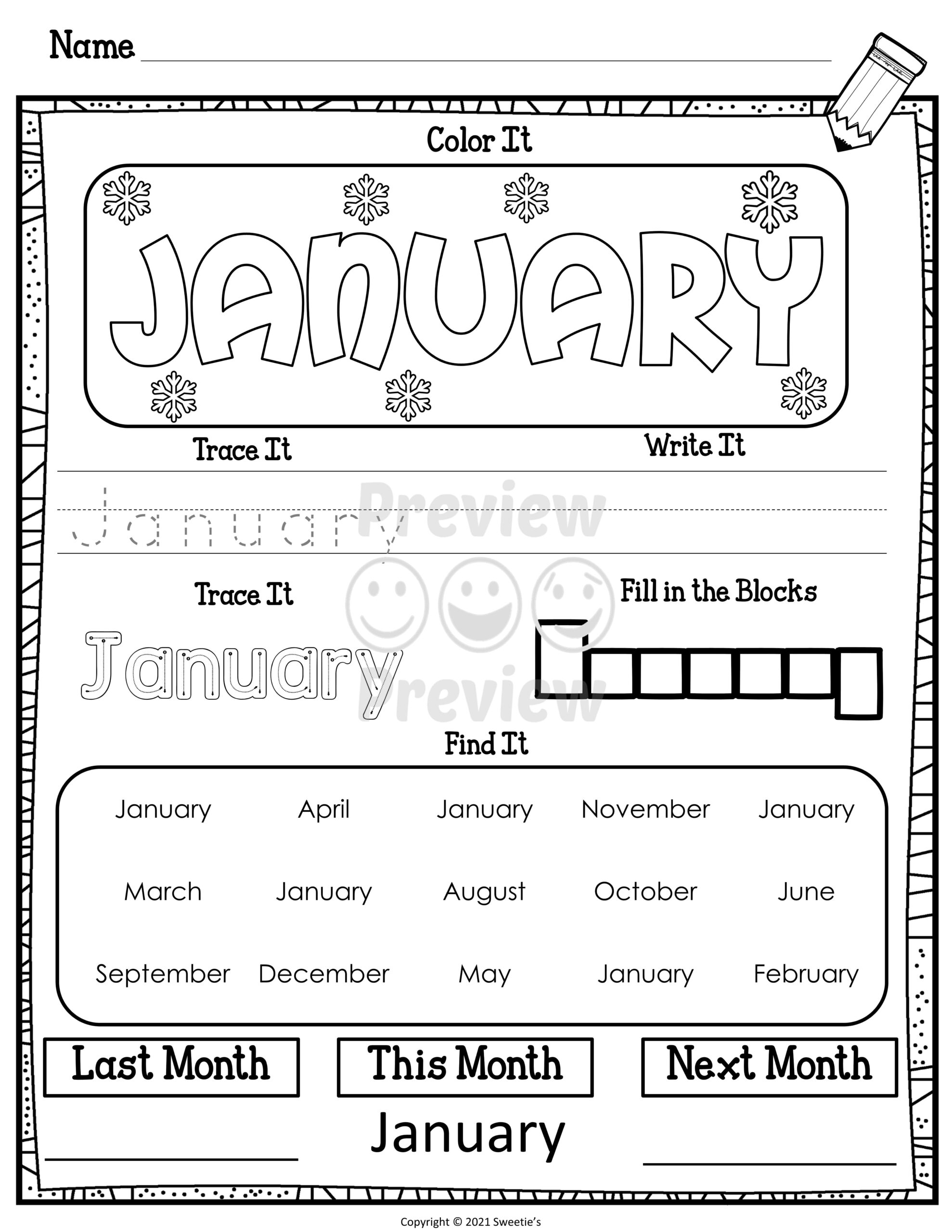 Months Of The Year Worksheets Classful Months Of The Year Worksheets Classful