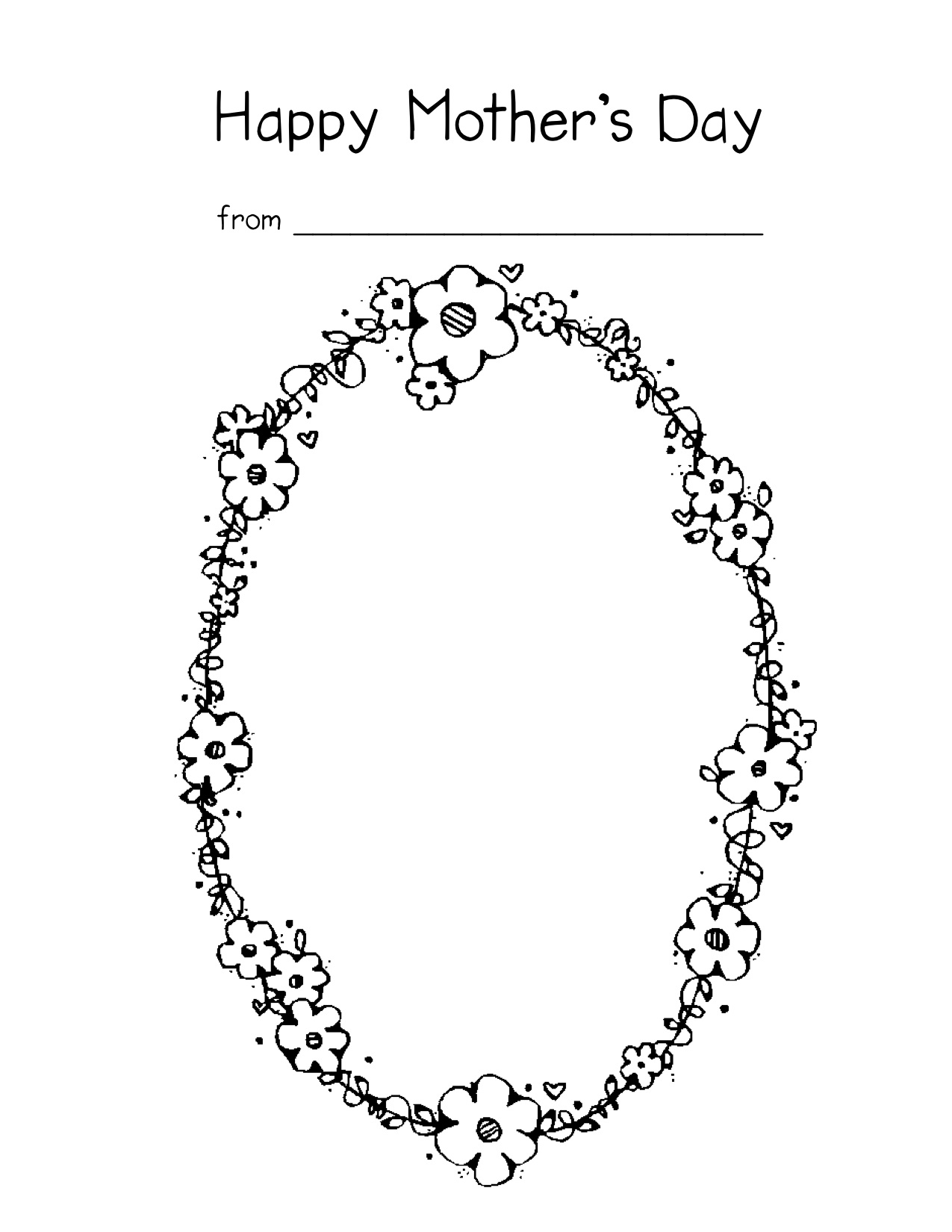 Mother S Day Kindergarten Nana