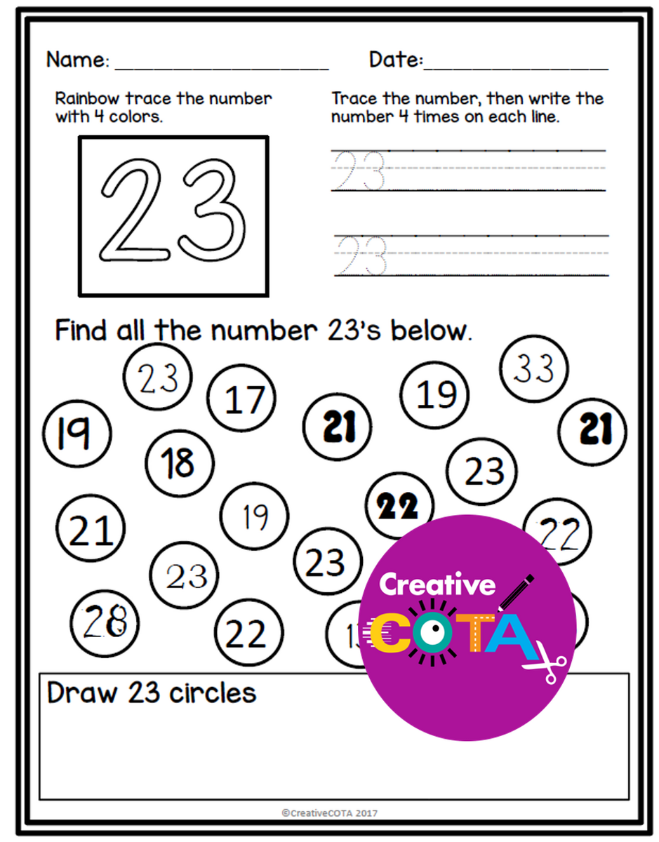 Kindergarten Numbers In Words 1 30 Worksheets Free Coloring Pages PDF Printables And Worksheets Lesson Tutor