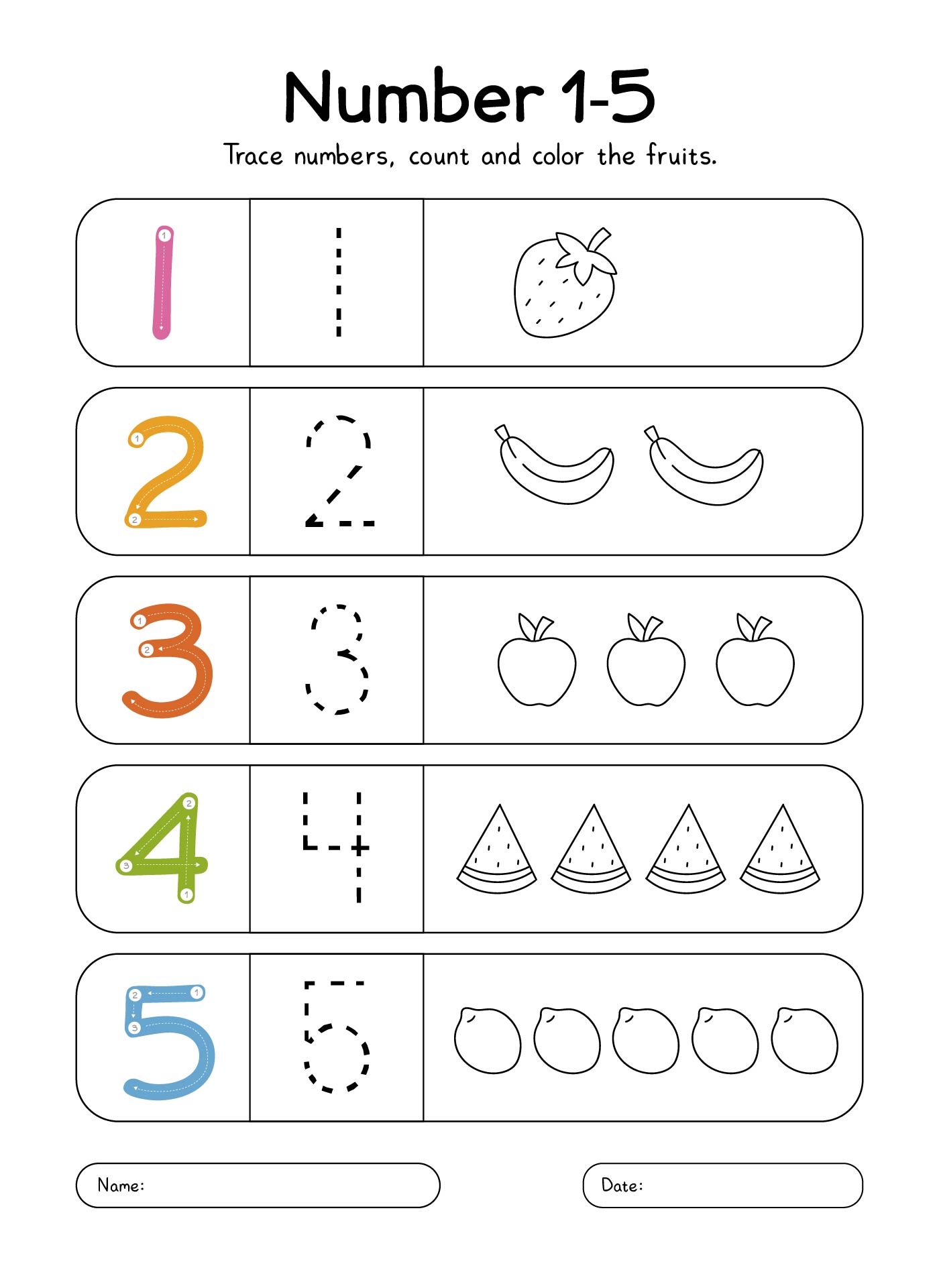 Number 1 Worksheet 12 Free PDF Printables Printablee Number 1 Worksheet 12 Free PDF Printables Printablee