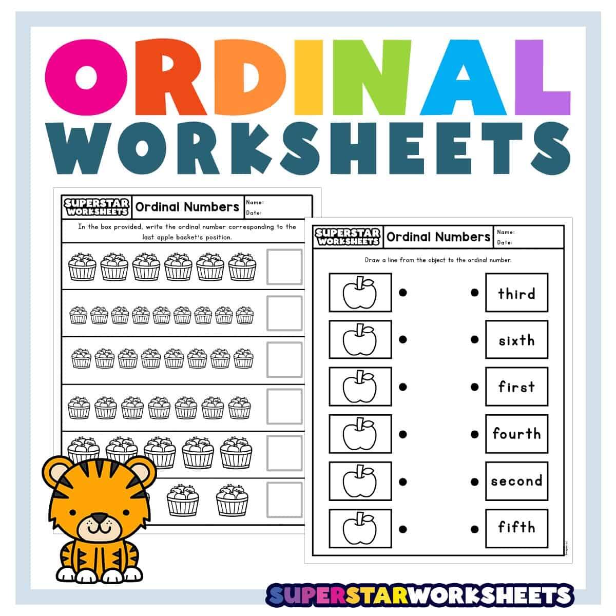 Ordinal Numbers Worksheets Superstar Worksheets Ordinal Numbers Worksheets Superstar Worksheets