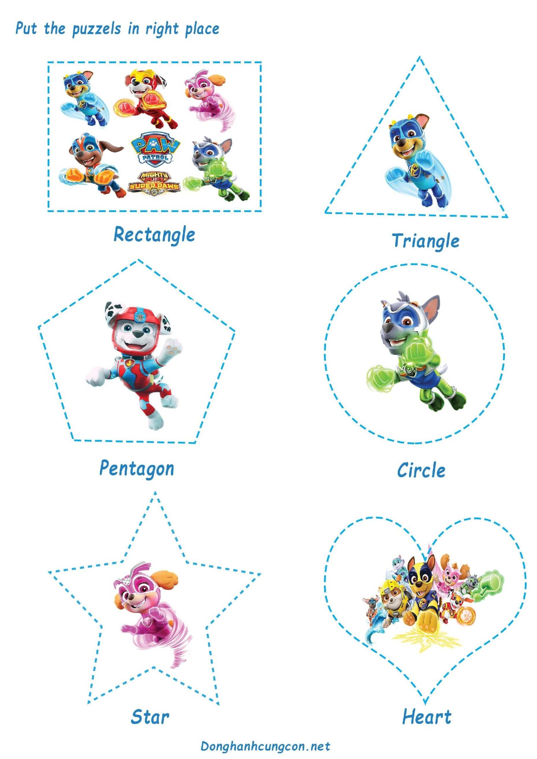 Paw Patrol Preschool Learning Worksheets By Van Nguyen TPT Paw Patrol Preschool Learning Worksheets By Van Nguyen TPT