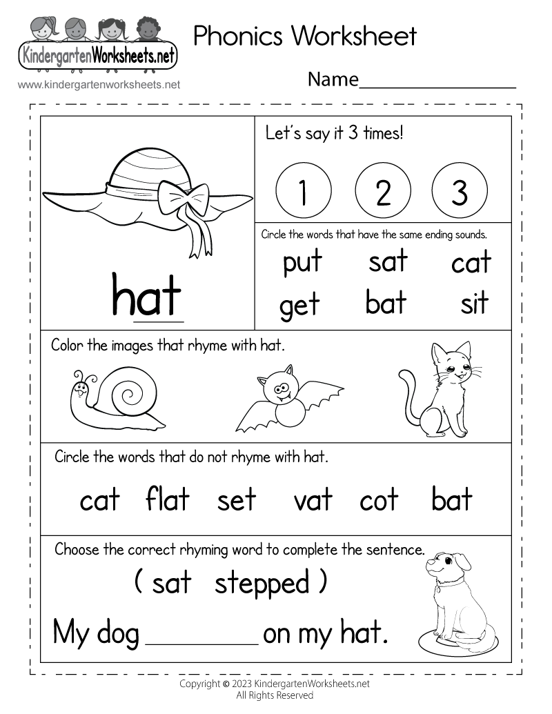 CVC Words Say And Write The CVC Words Phonics Worksheets Kindergarten Made By Teachers