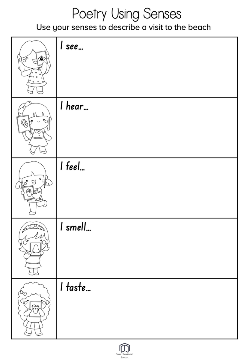 Poetry Activities For Kids Poetry For Kids Superstar Worksheets