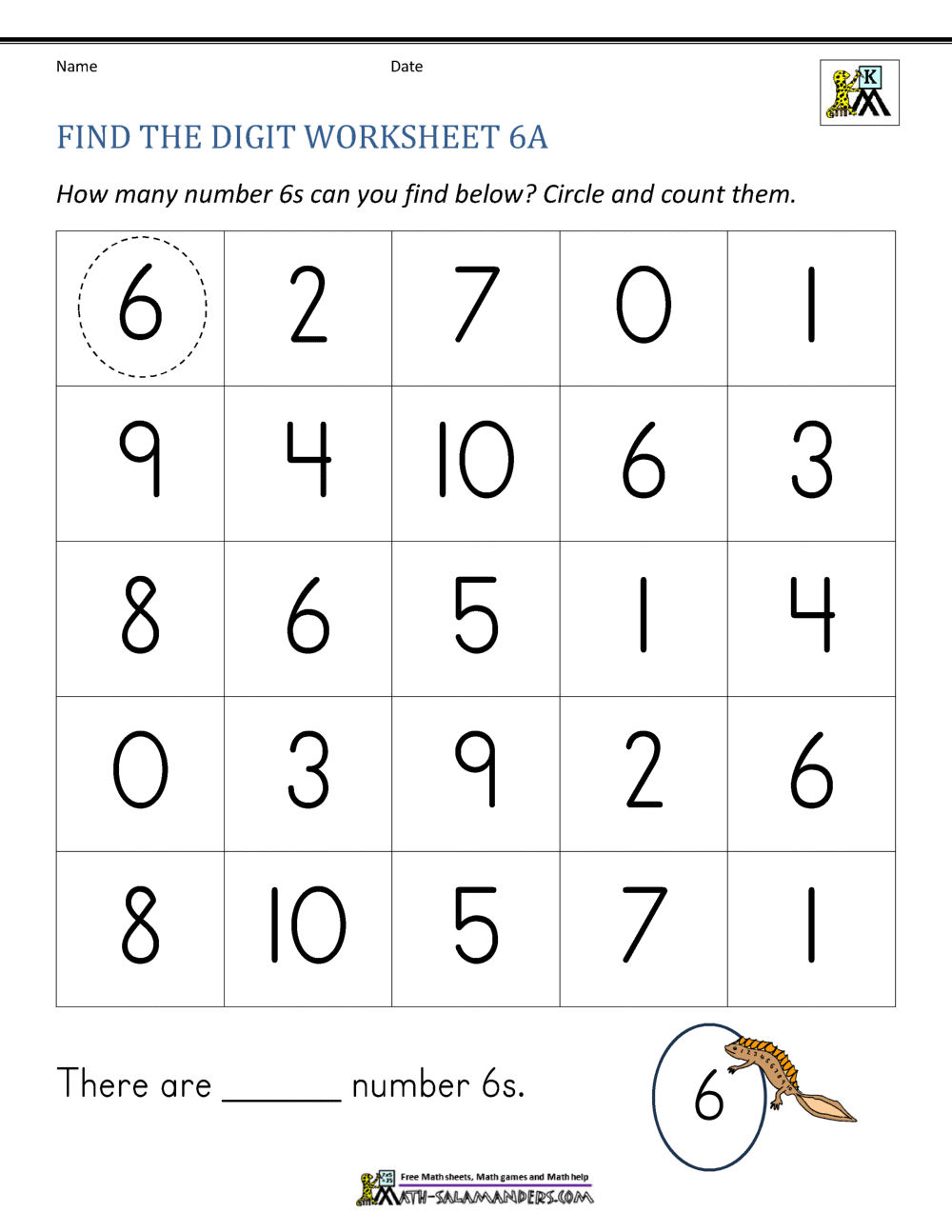 Preschool Number Worksheets 1 10 Preschool Number Worksheets 1 10