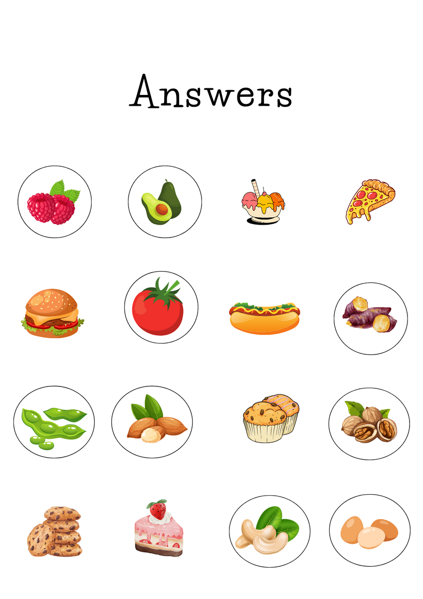 Printable Choosing Healthy Foods Worksheet For Kindergarten Made By Teachers