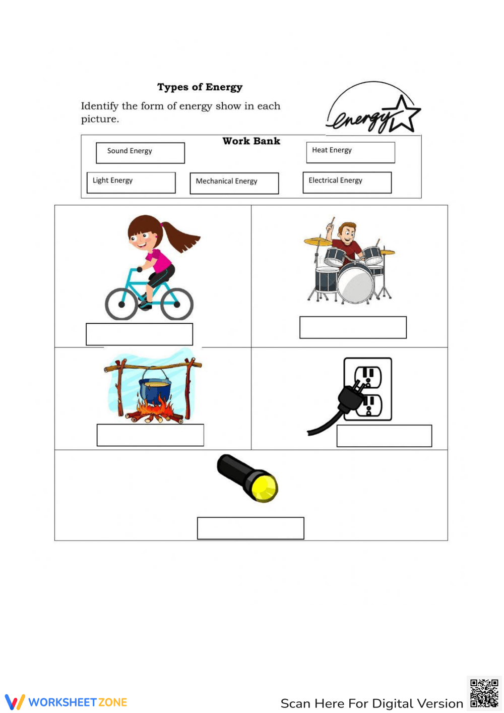 Printable Forms Of Energy Worksheets Download Printable Forms Of Energy Worksheets Download