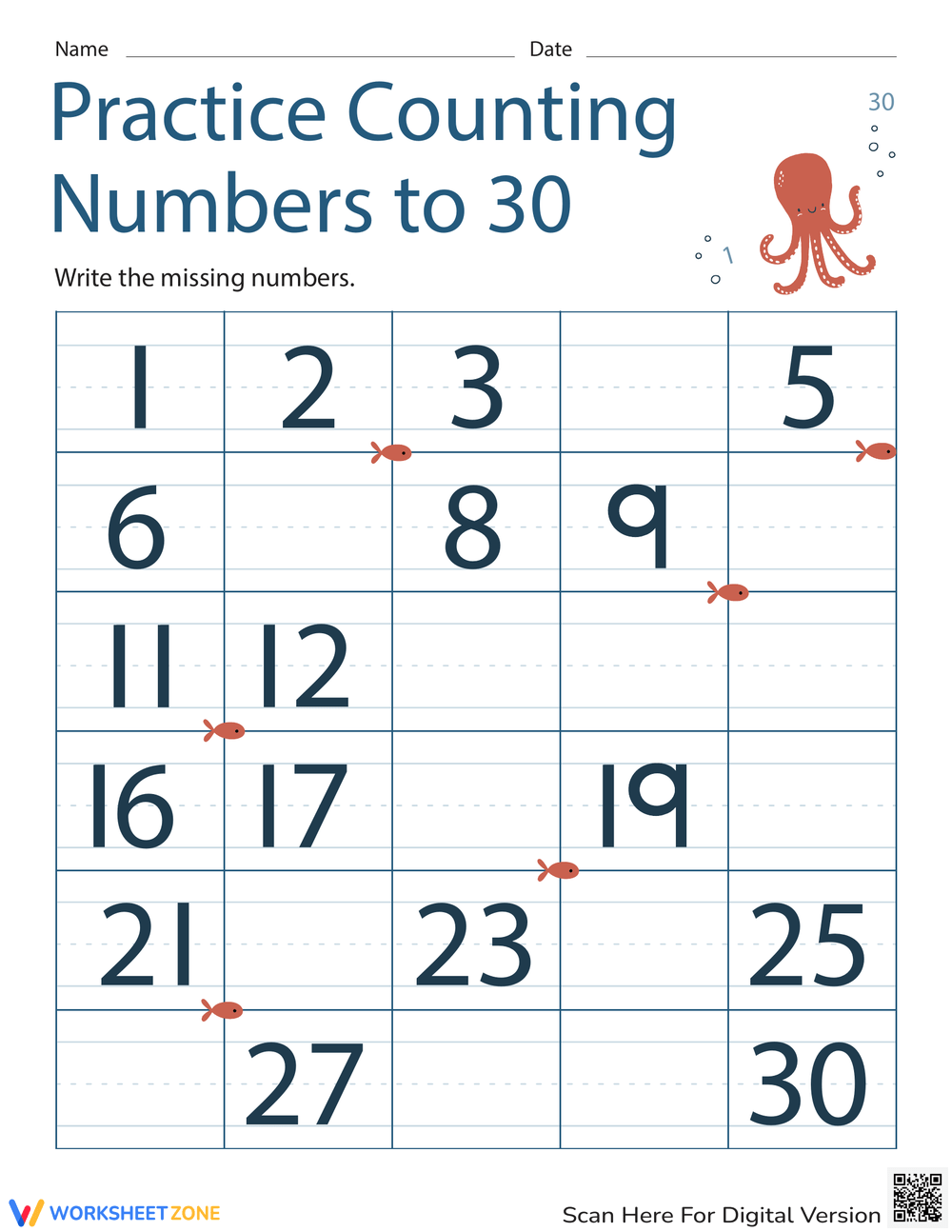 Printable Grade 1 Counting Worksheets Printable Grade 1 Counting Worksheets